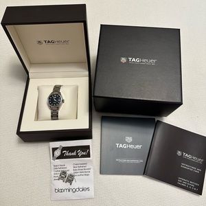 Sold❌Tag Heuer WAR2413 Carrera Womens Diamond Automatic Stainless Steel Watch